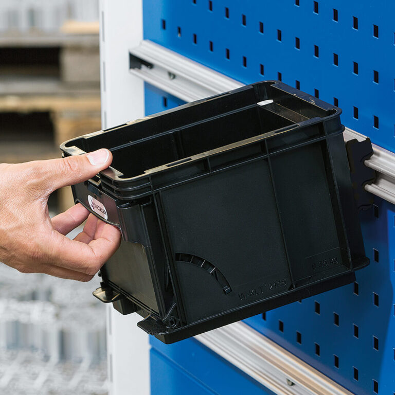 CLIP-O-FLEX® clip-on profile for KLT boxes