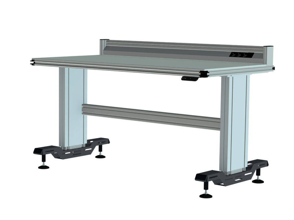 CLIP-O-FLEX® Höhenverstellbarer Systemarbeitsplatz